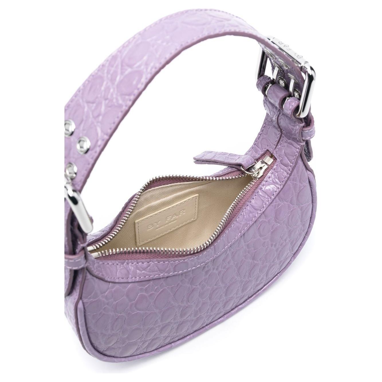 By Far Pre By Far mini Soho crocodile-effect shoulder bag