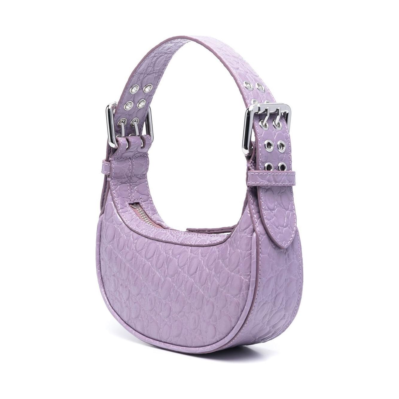 By Far Pre By Far mini Soho crocodile-effect shoulder bag