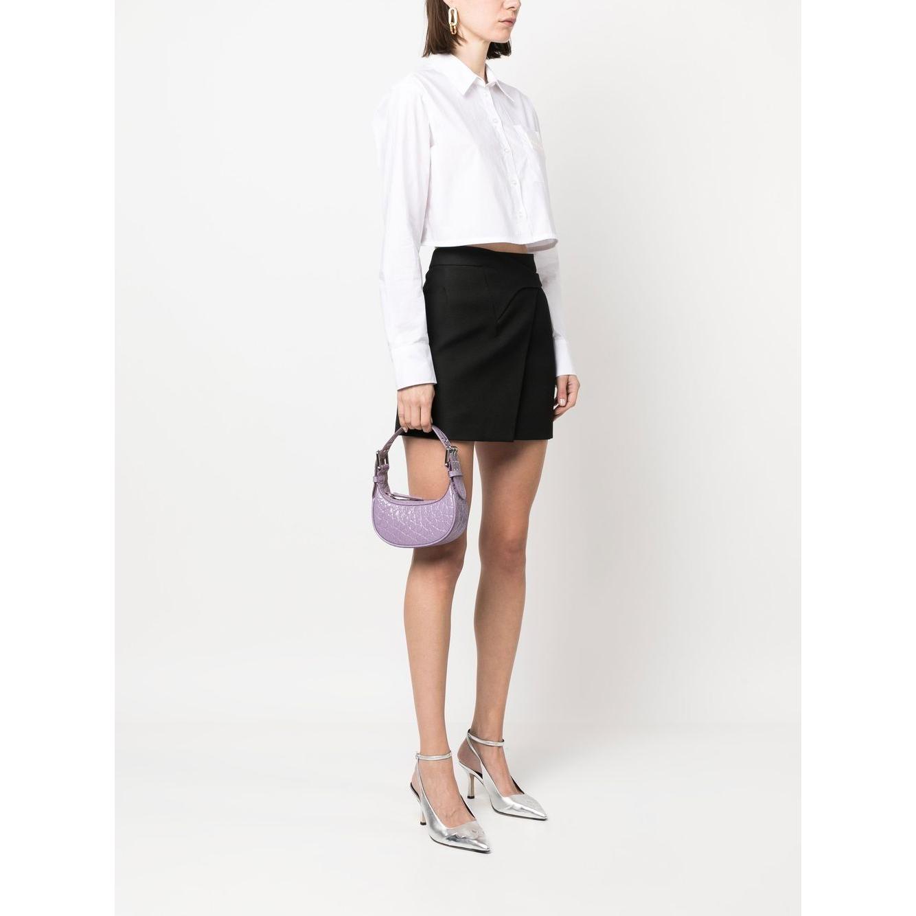 By Far Pre By Far mini Soho crocodile-effect shoulder bag