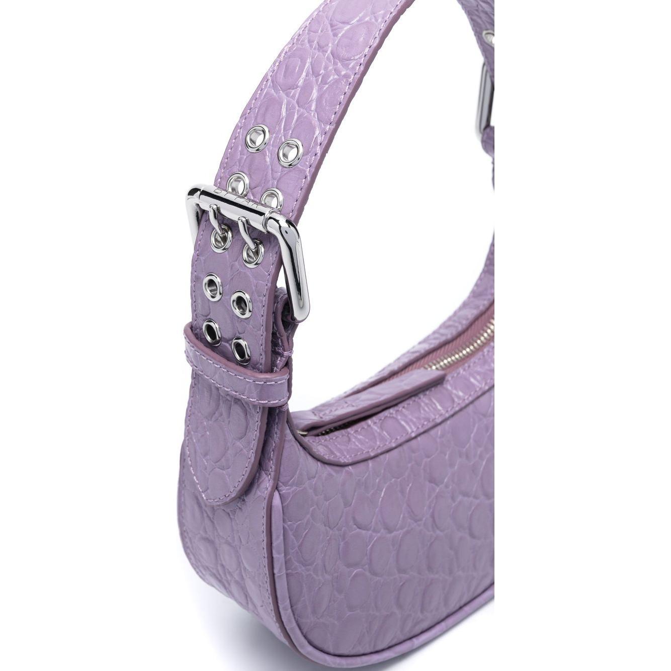 By Far Pre By Far mini Soho crocodile-effect shoulder bag