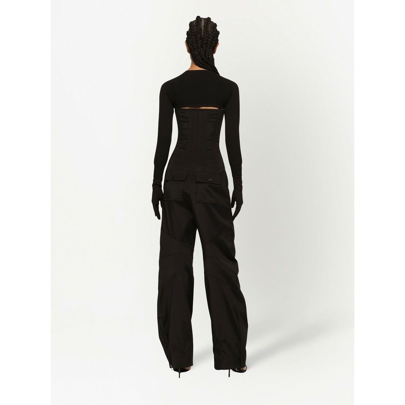 Dolce & Gabbana cropped button-fastening cardigan