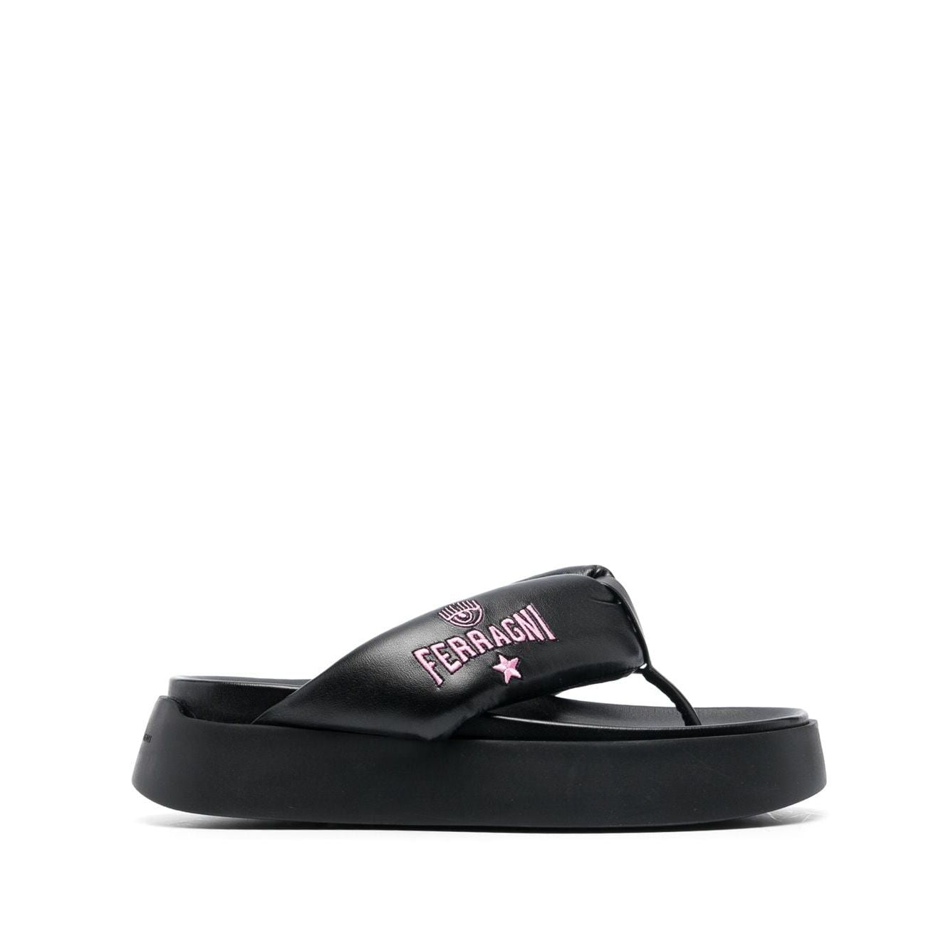 Chiara Ferragni Sandals Black Sandals
