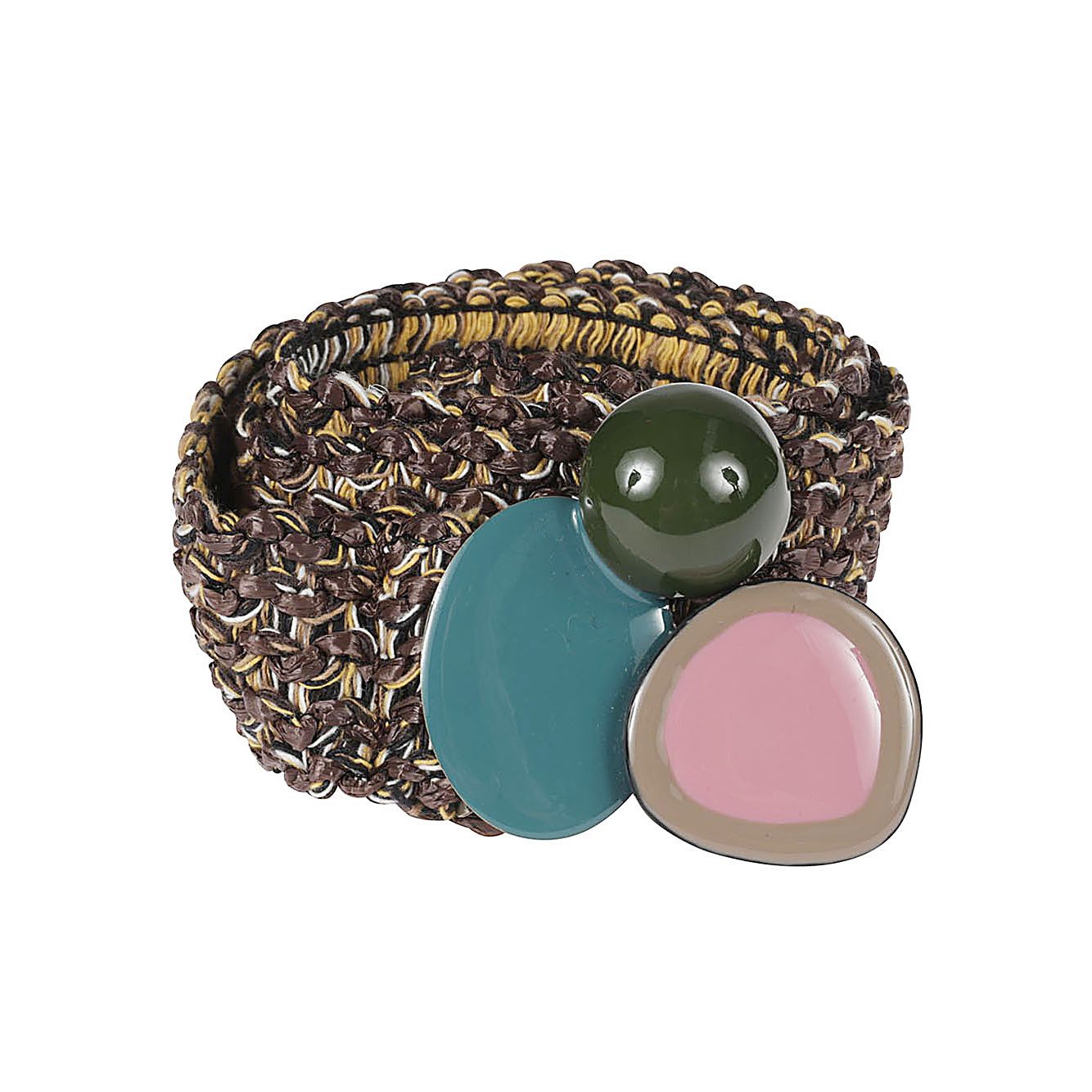 Exquisite J Raffia belt Belts