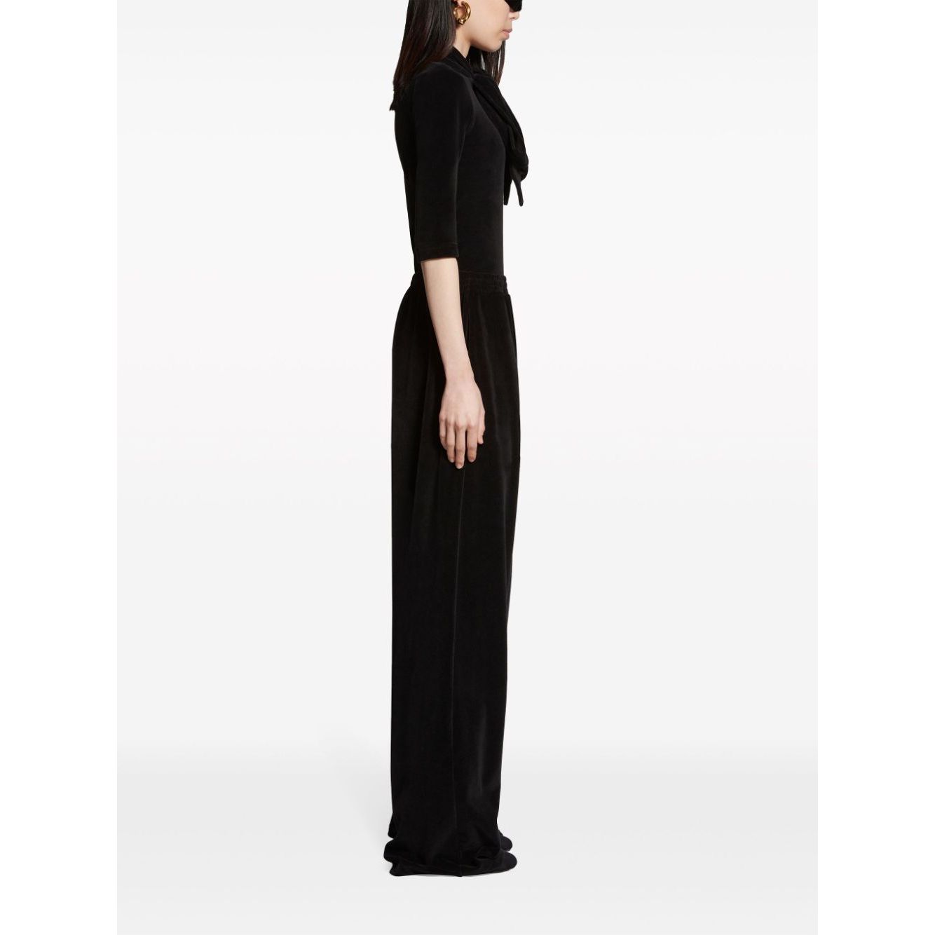 Balenciaga logo embroidered track pants Trousers