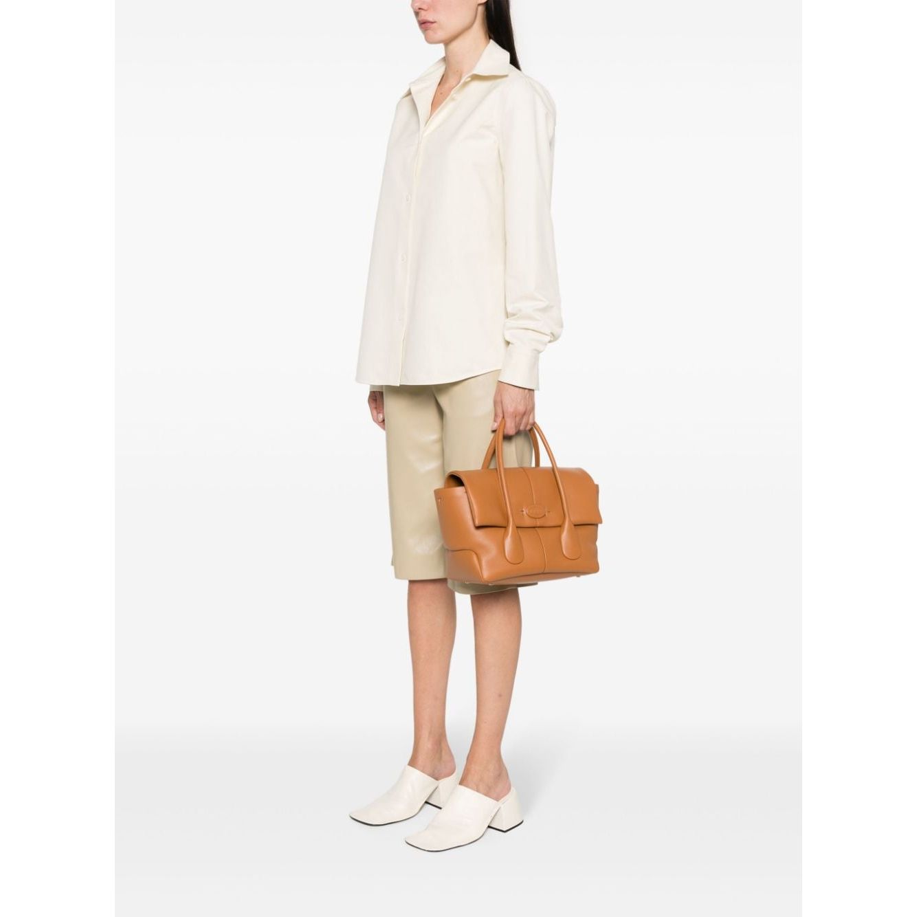 Tod's Di leather tote bag