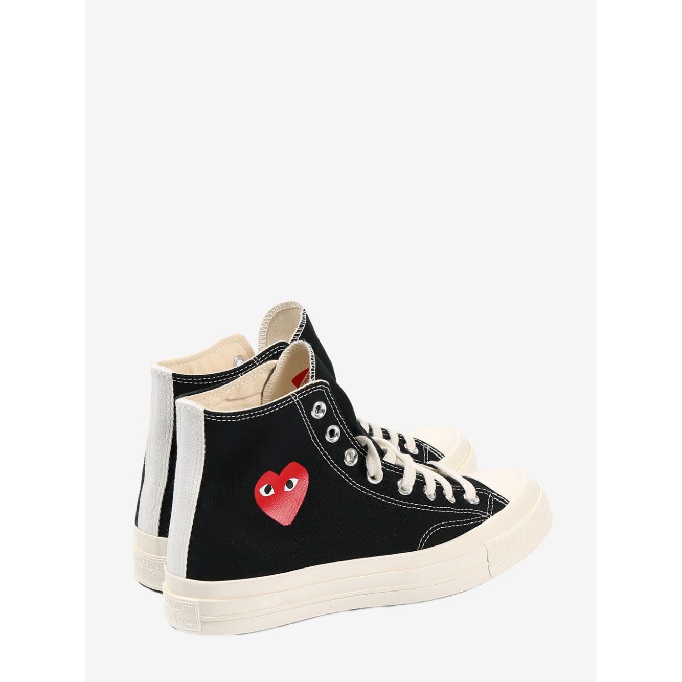 Comme Des Garcons Play Single Heart Chuck 70 Sneakers