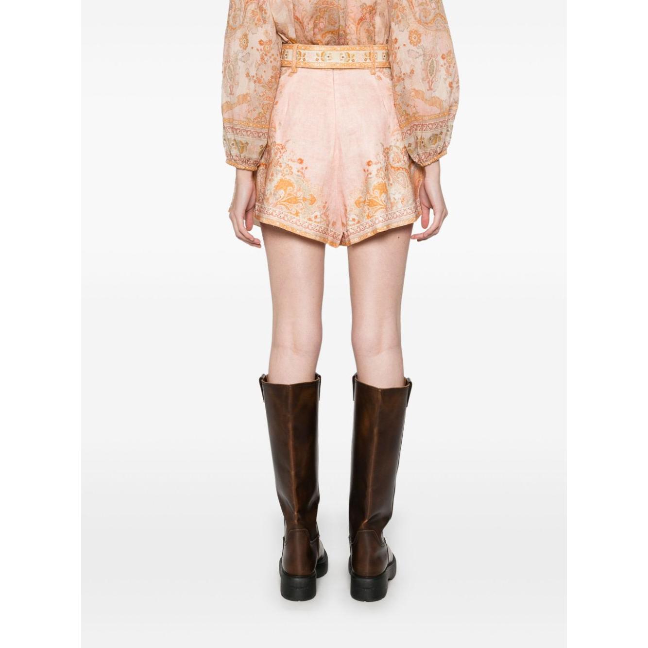 Zimmermann Shorts Beige Short trousers Zimmermann Beige
