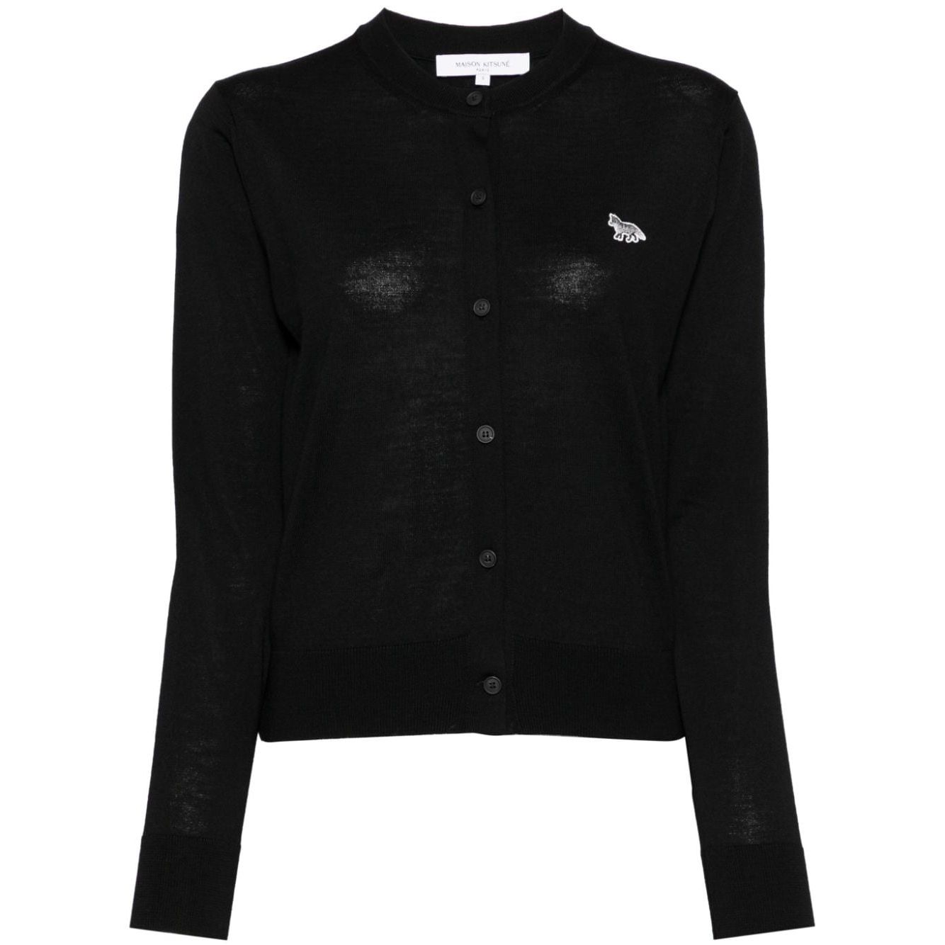 Maison Kitsuné Maison Kitsune mid-length knitted cardigan MW00507KT1036P199-P25