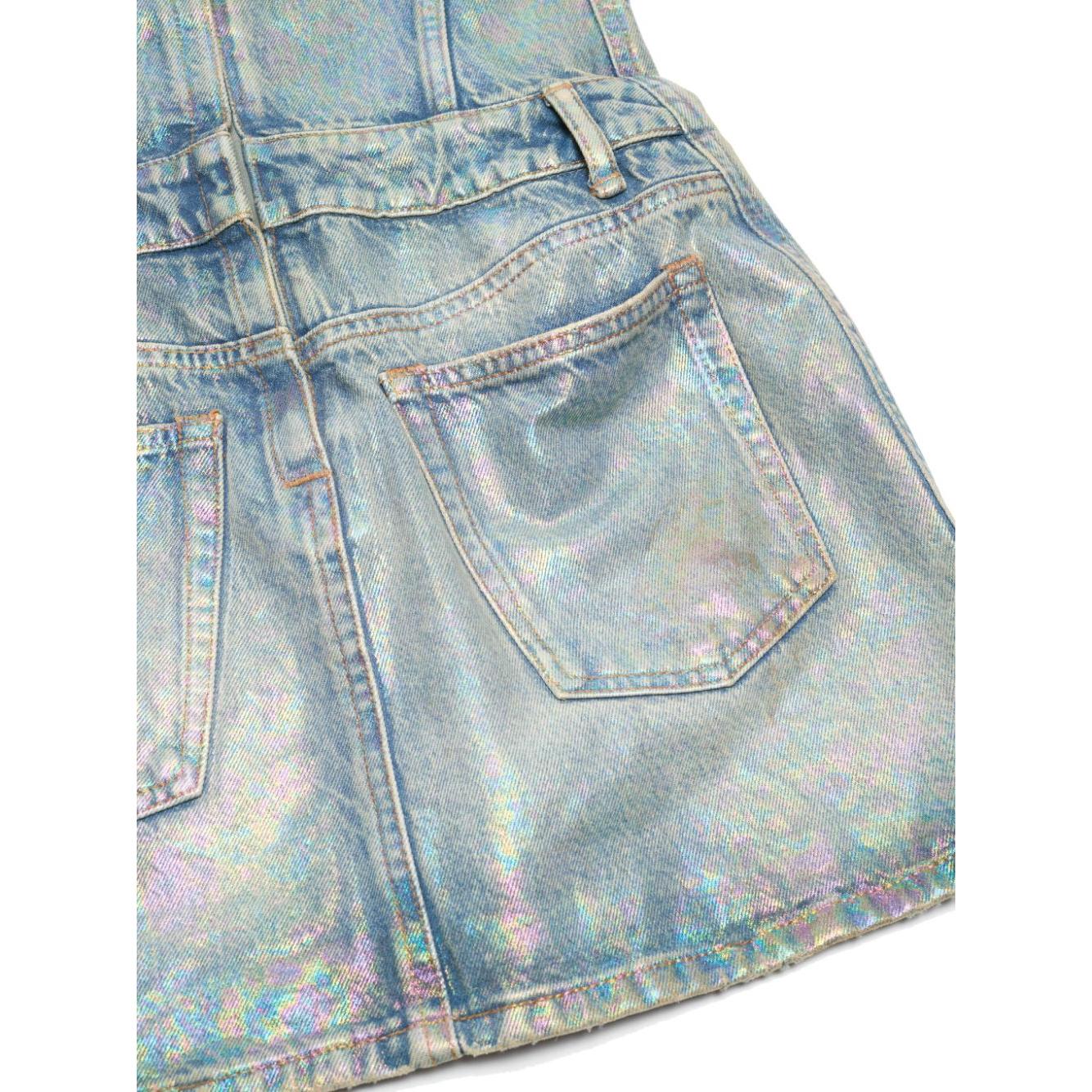 Acne Studios coated denim dress
