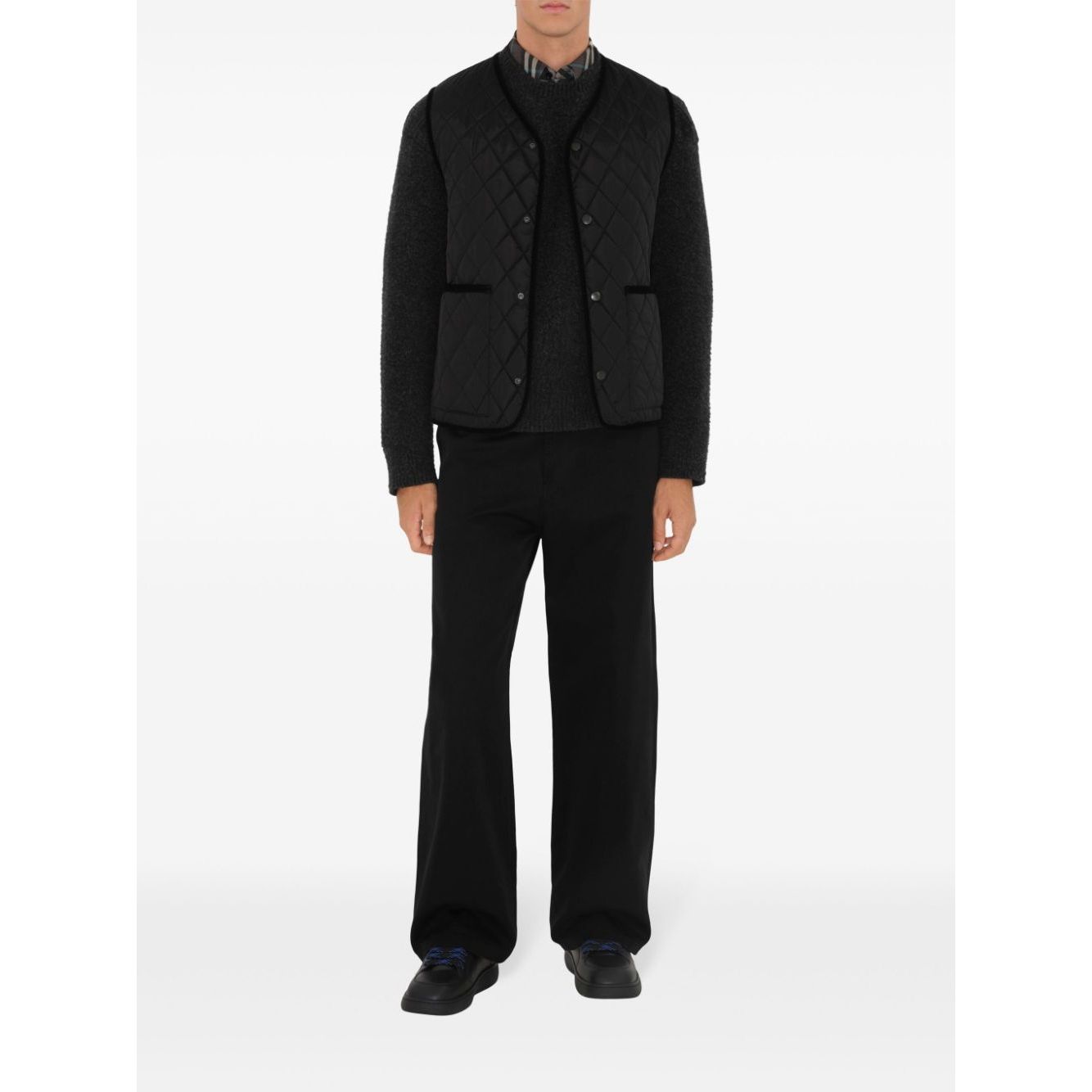 Burberry Nylon quilted sleeveless jacket