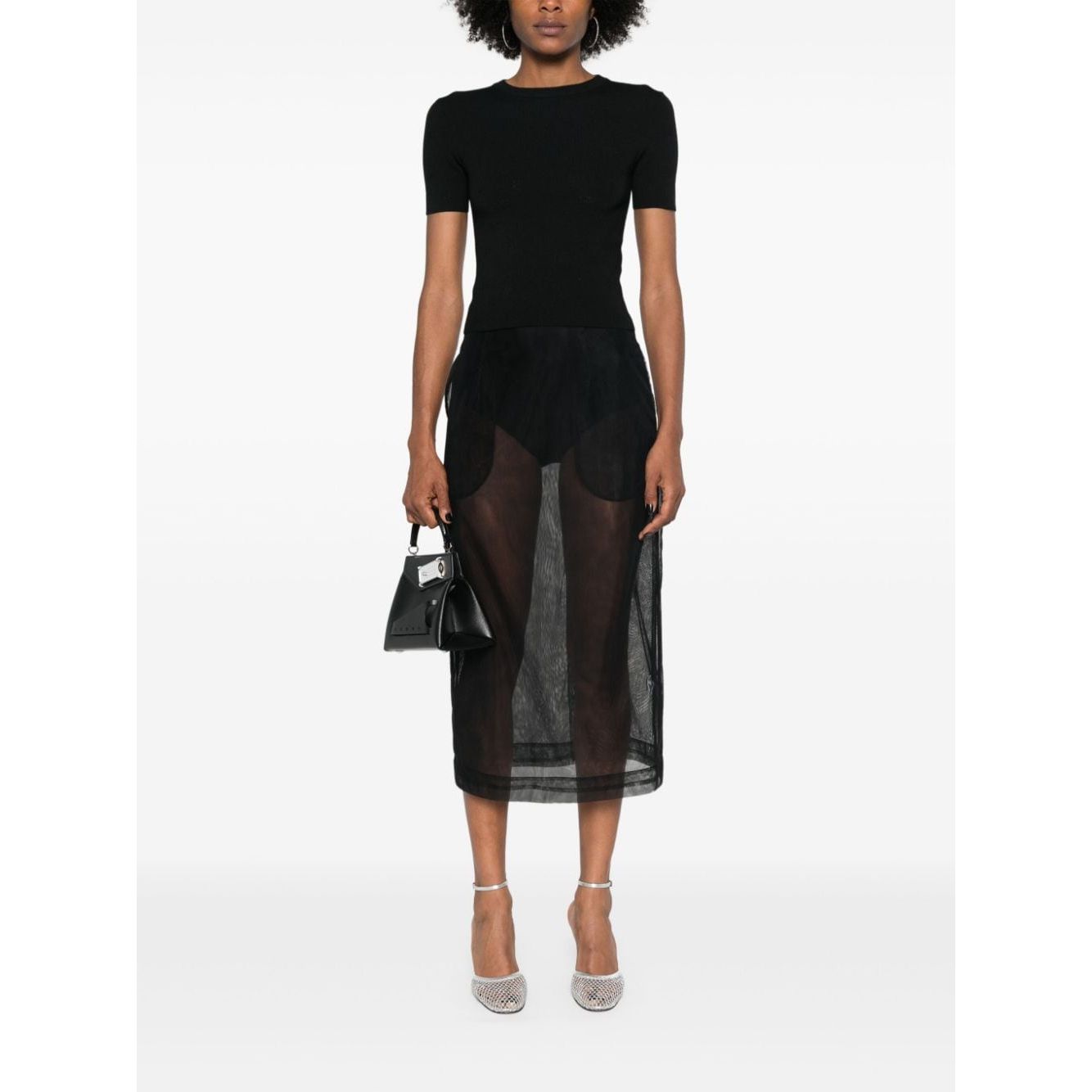 Balenciaga Sweaters Black Topwear