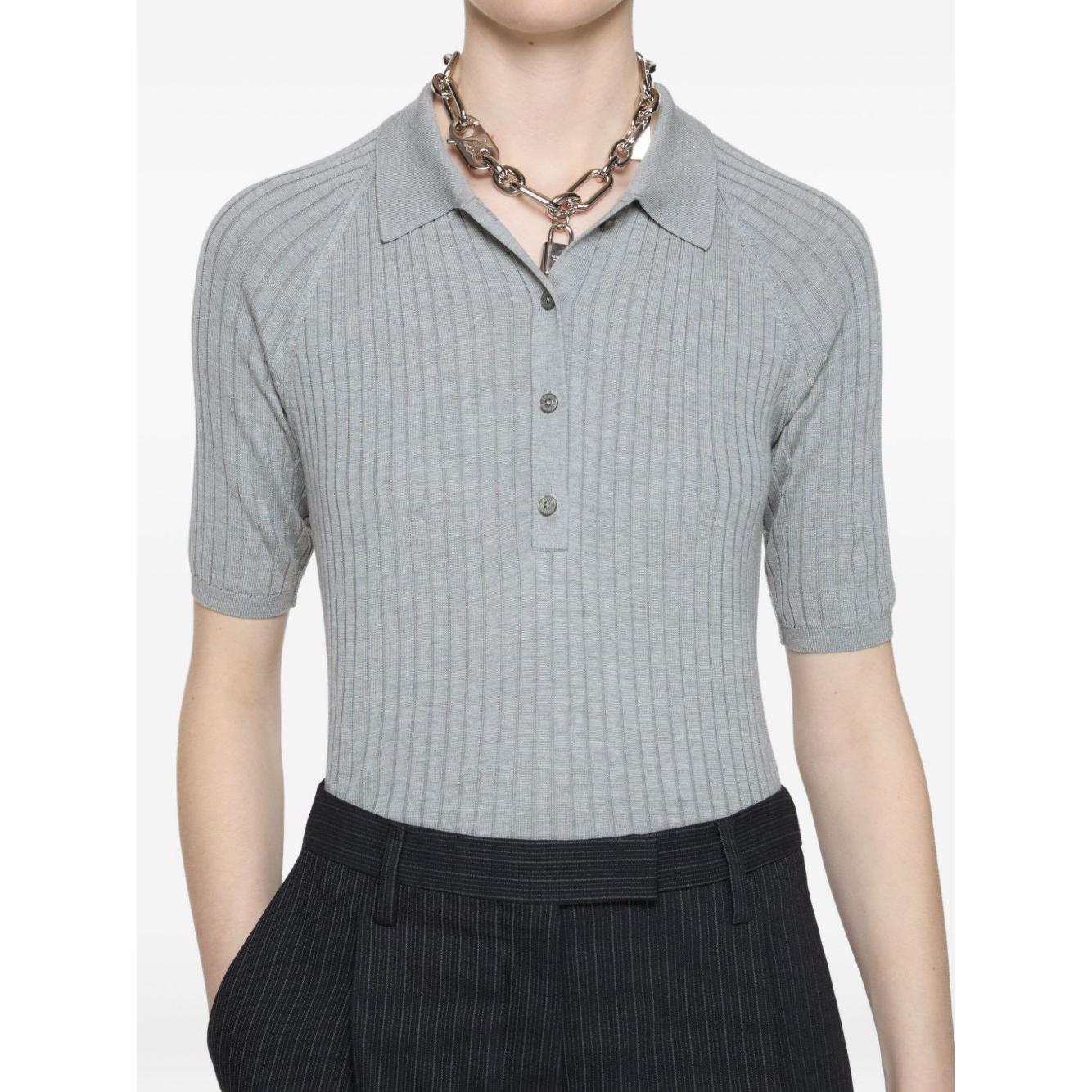 Acne Studios polo silk T-shirt