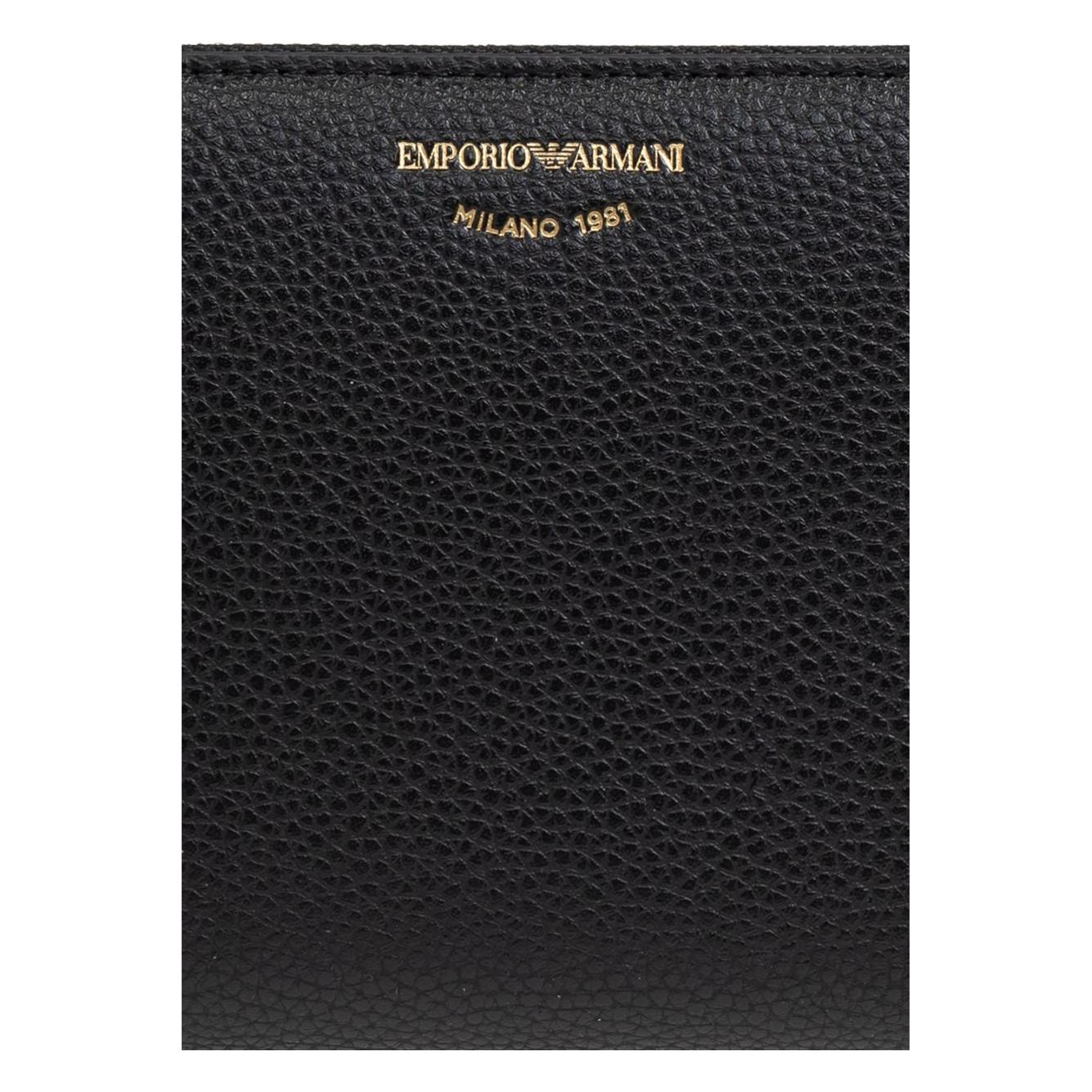 Emporio Armani Wallets Black