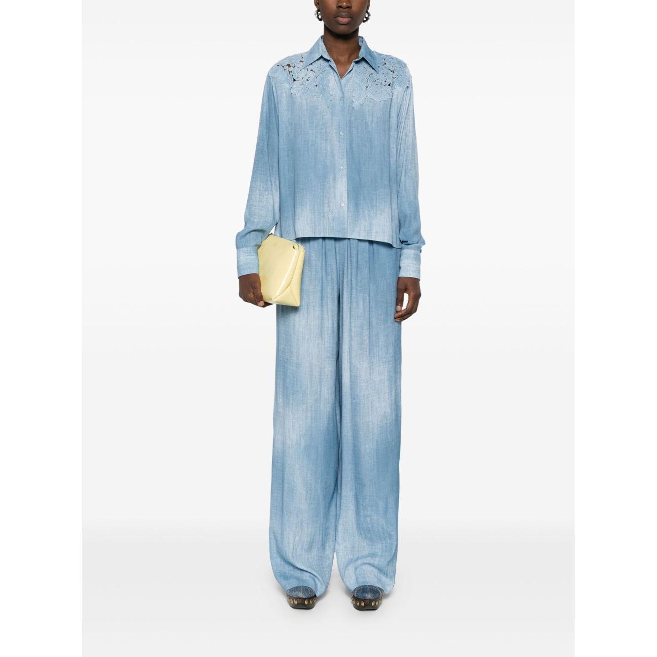Ermanno Scervino Shirts Clear Blue