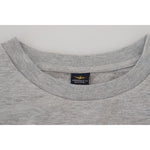 Aeronautica Militare Elegant Gray Pullover Sweater Aeronautica Militare Dark Gray