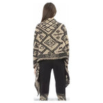 Alpha Studio Brown Wool Women Scarf Alpha Studio Gray