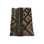 Alpha Studio Brown Wool Women Scarf Alpha Studio Dark Slate Gray