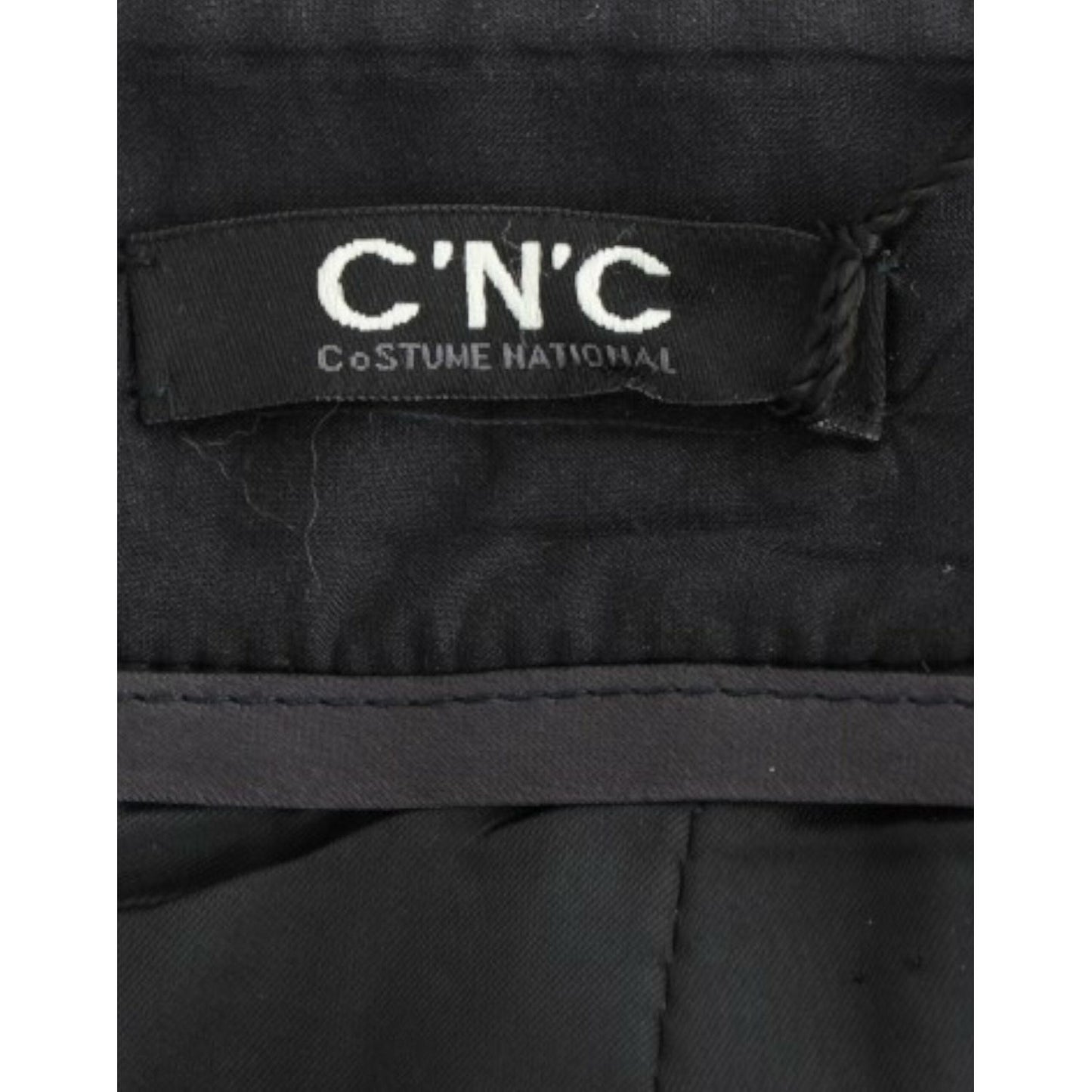 Costume National Gray wool mini skirt