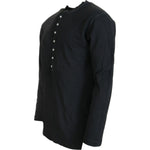 Dsquared² Black Cotton Linen Long Sleeves Pullover Sweater Dsquared² Black