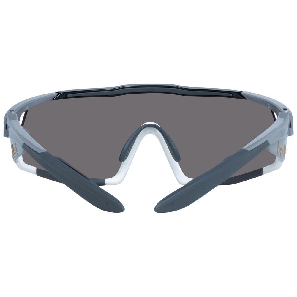 Bolle Multicolor Unisex Sunglasses with grey mirrored lenses, full-rim plastic frame, offering 100% UVA & UVB protection.