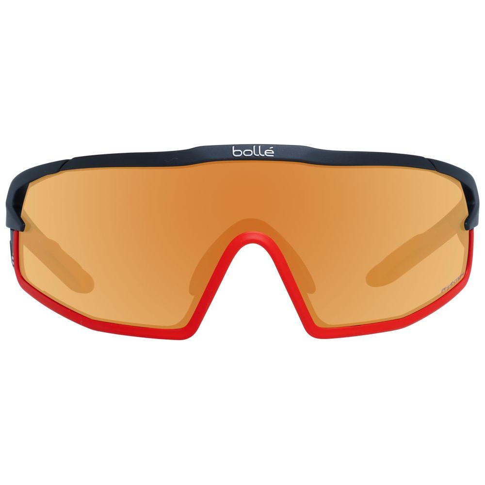 Bolle multicolor unisex sunglasses with orange photochromatic lenses, full-rim multicolor plastic frame, 100% UVA & UVB protection.