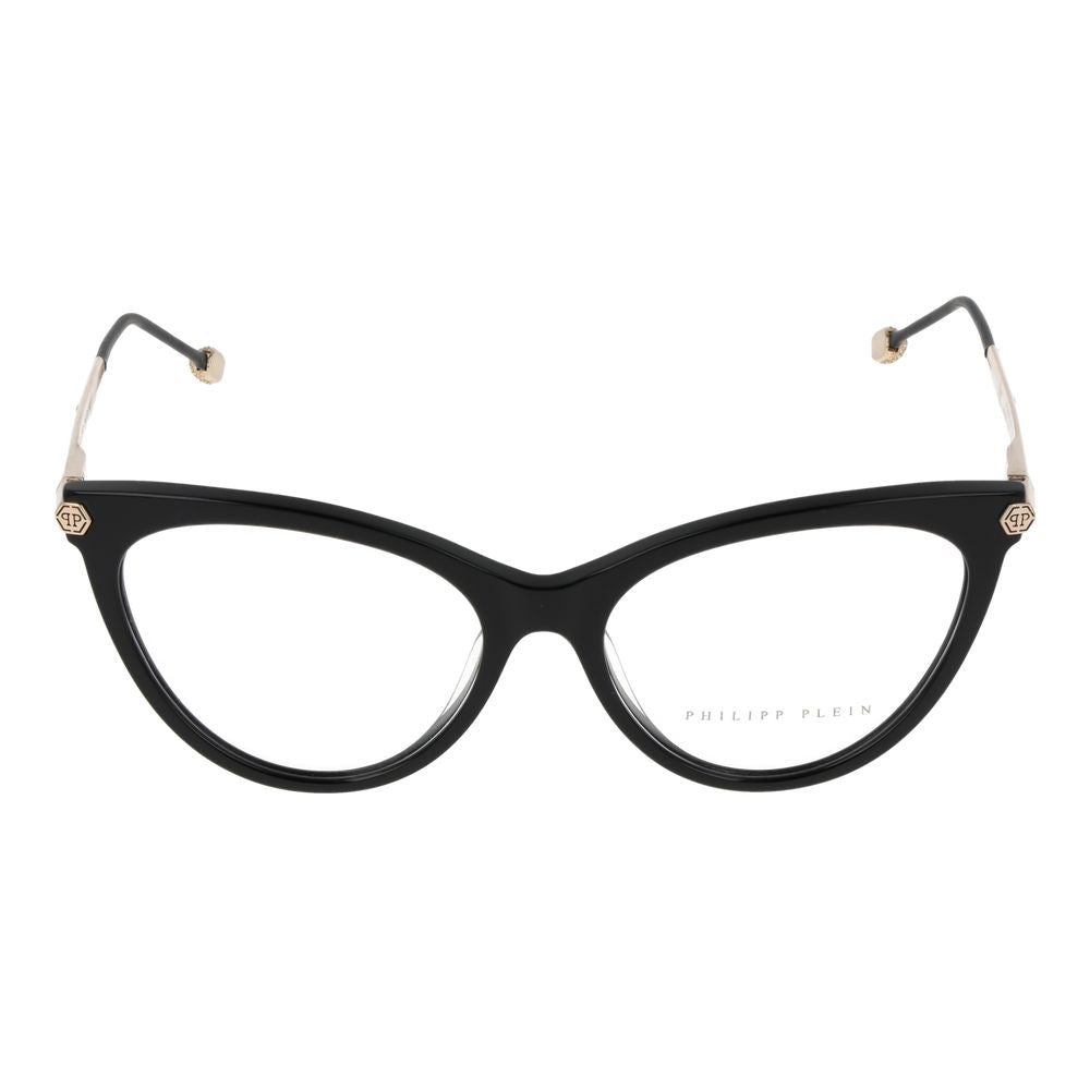 Philipp Plein Black Cellulose Acetate Glasses (Frames)
