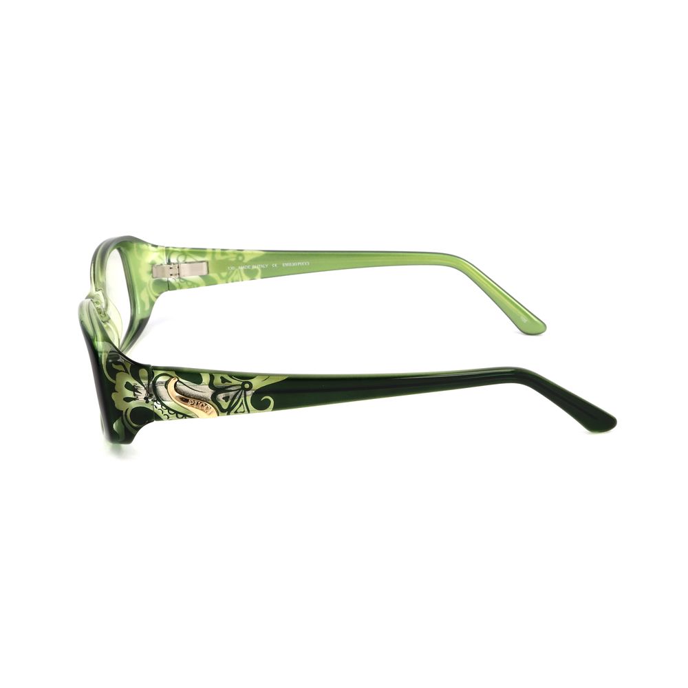 Emilio Pucci Green Plastic Glasses (Frames)