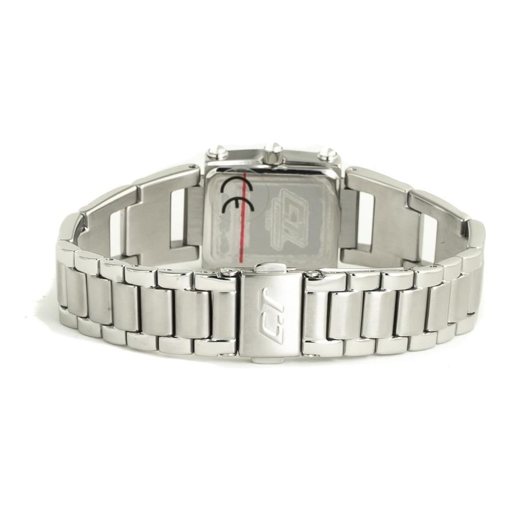 Chronotech Silver Stainless Steel Bracelet Watch