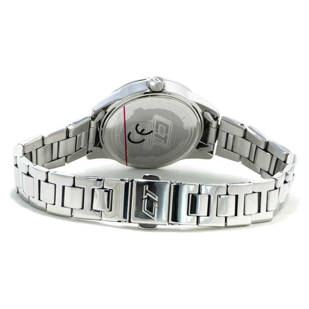 Chronotech Silver Stainless Steel Bracelet Watch