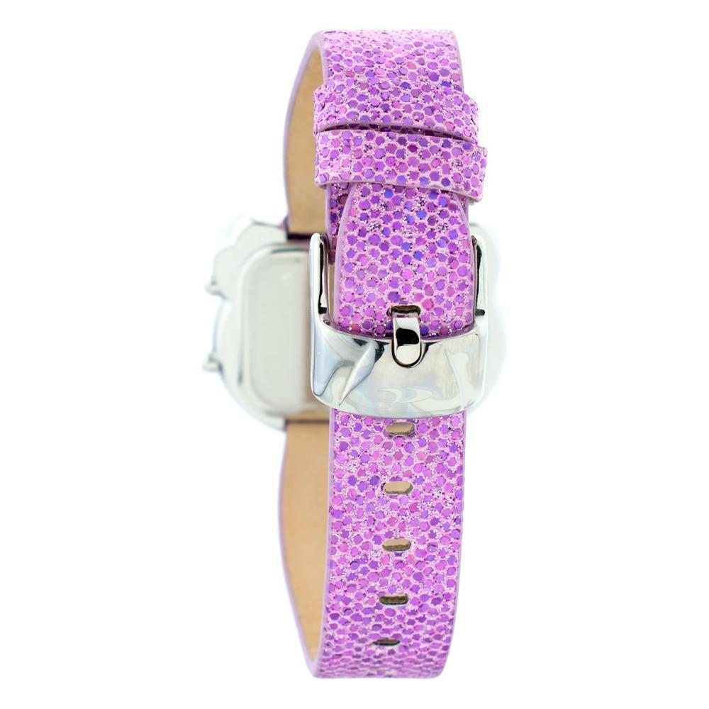 Chronotech Multicolor Leather Digital Watch