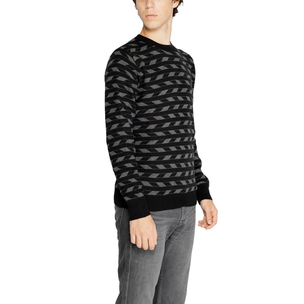 Antony Morato Black Marabou Sweater