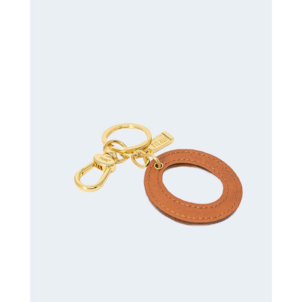 Alviero Martini Prima Classe beige keychain, autumn/winter collection, 100% polyurethane, women's accessory, stylish design
