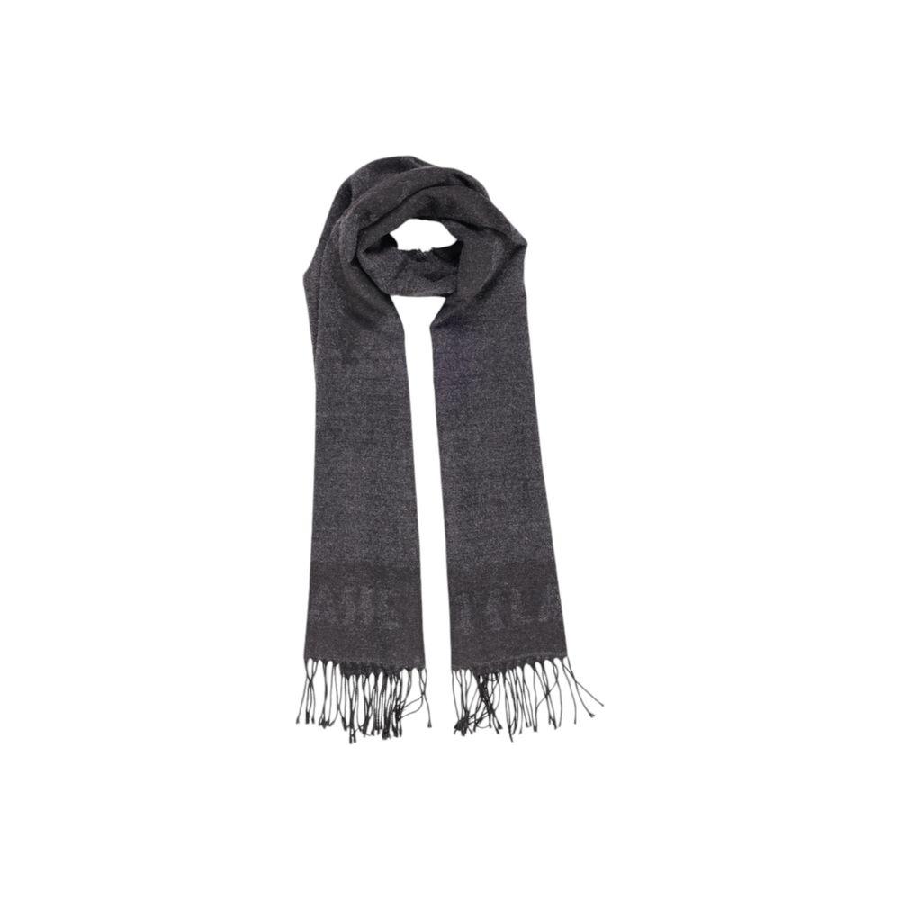 Gray Alviero Martini Prima Classe viscose scarf for women, fall/winter collection, with wool and polyacrylic blend.