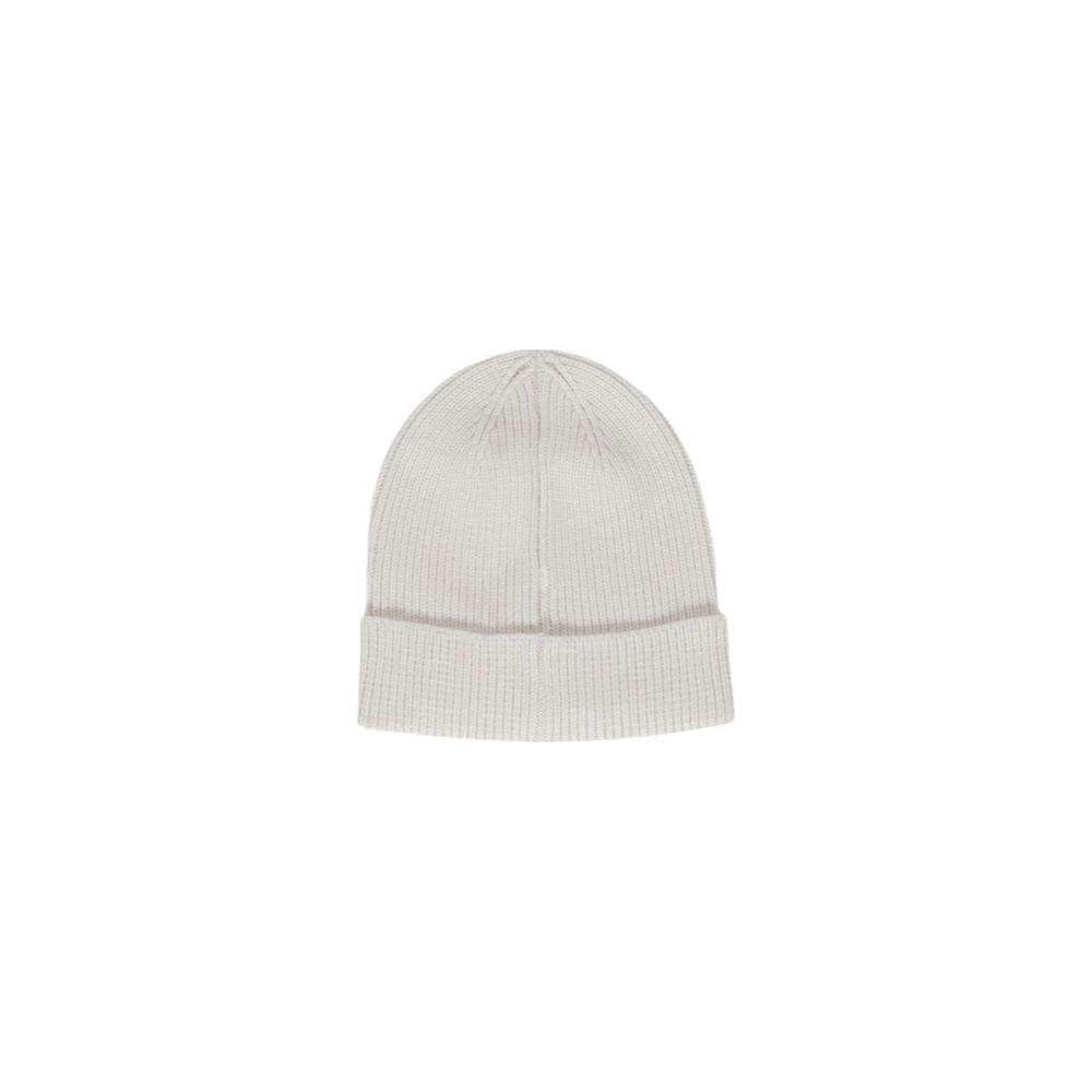 Pieces Beige Polyester Hat with sequin details, elegant women's beanie for comfort and warmth, made of high-quality polyester, viscose, nylon.