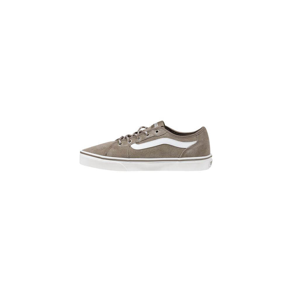 Vans beige suede leather sneaker for men with a rubber sole, offering comfort and style for casual outings.