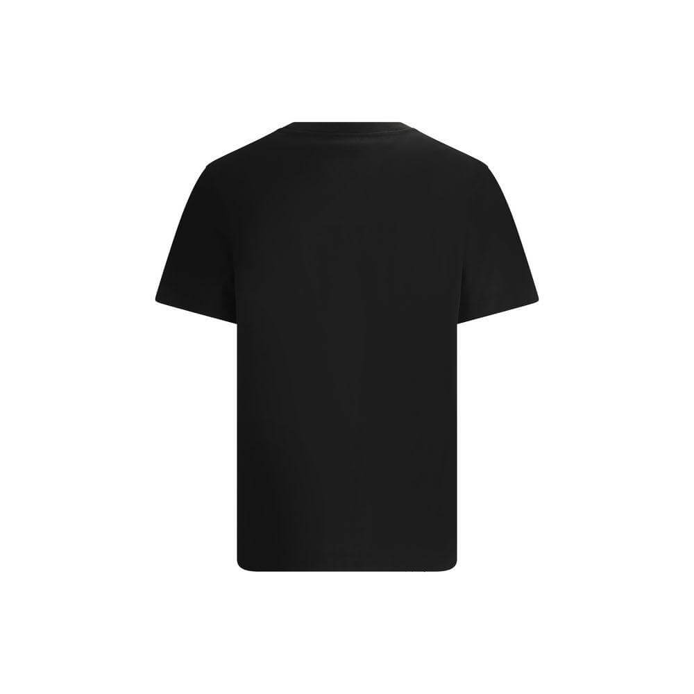 Back view of black Kenzo Gots Boke Flower 2.0 T-Shirt showcasing simple, sleek design for a bold, contemporary look.