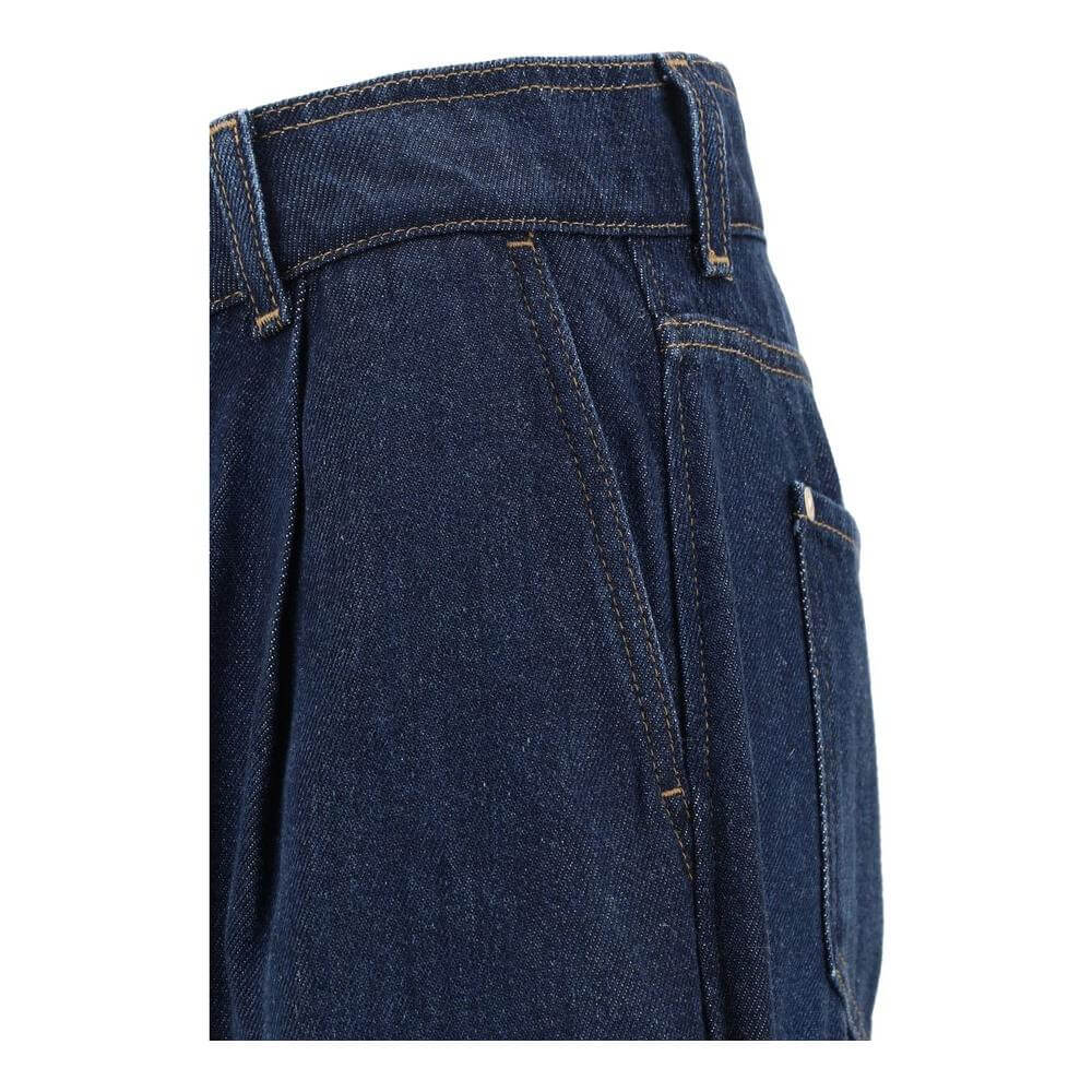 Side view of Tilda Jeans by 7For featuring side welt pocket and adjustable waistband for comfort and style.