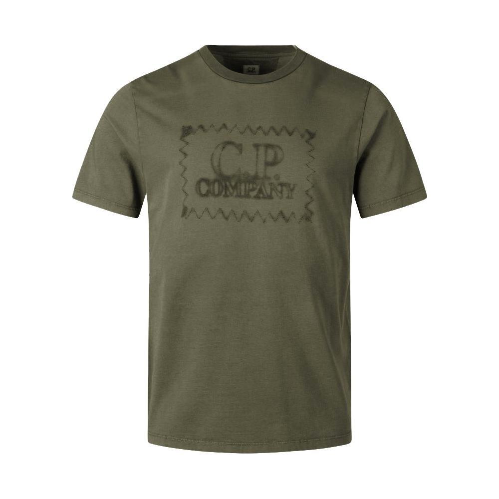 C.P. Company Green Cotton T-Shirt CP-15148-S