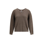 Brunello Cucinelli V-neck Sweater BR-M19255002C8705-L