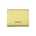 Coccinelle Yellow Leather Wallet CO-29258