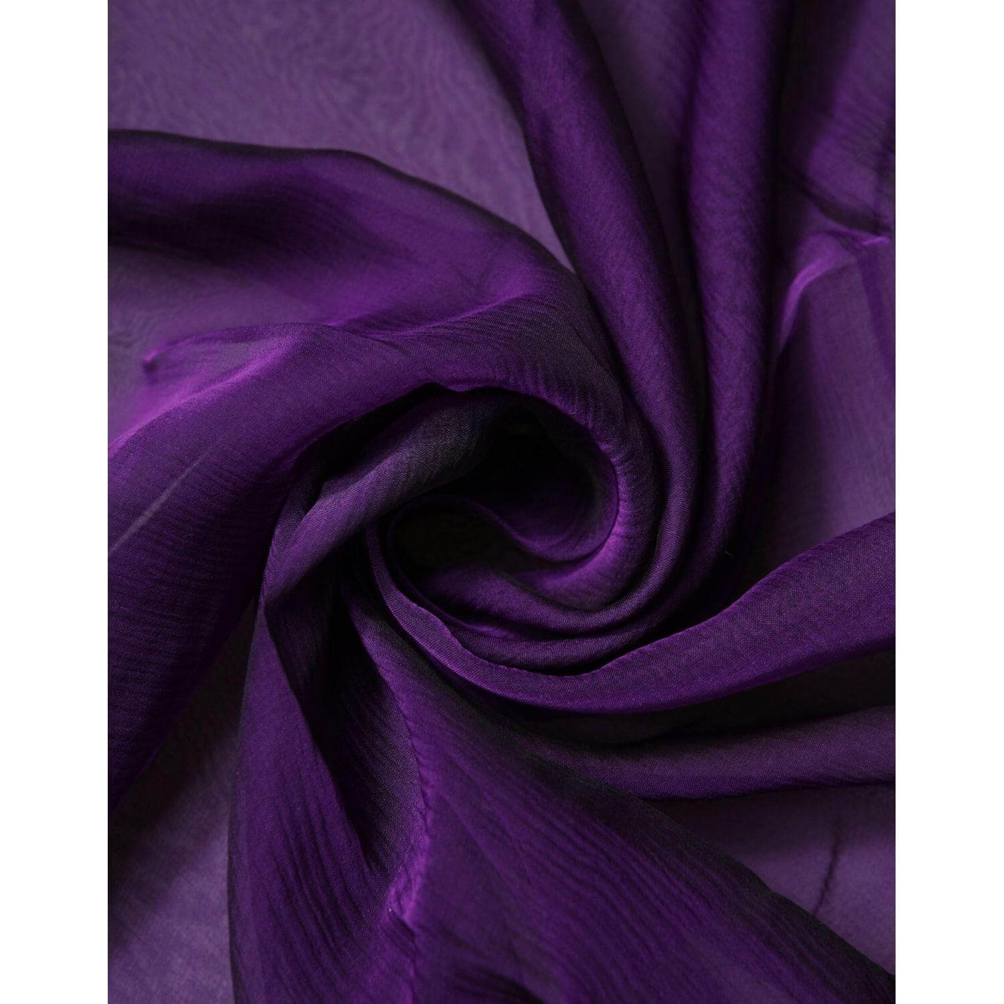 Dolce & Gabbana purple silk rectangle wrap shawl scarf, elegant Italian fashion accessory with logo details.