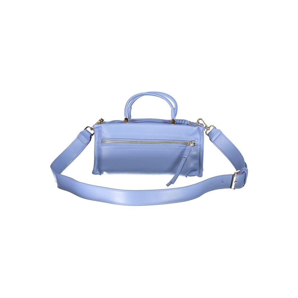 Valentino Bags light blue polyethylene handbag with adjustable strap and external pocket
