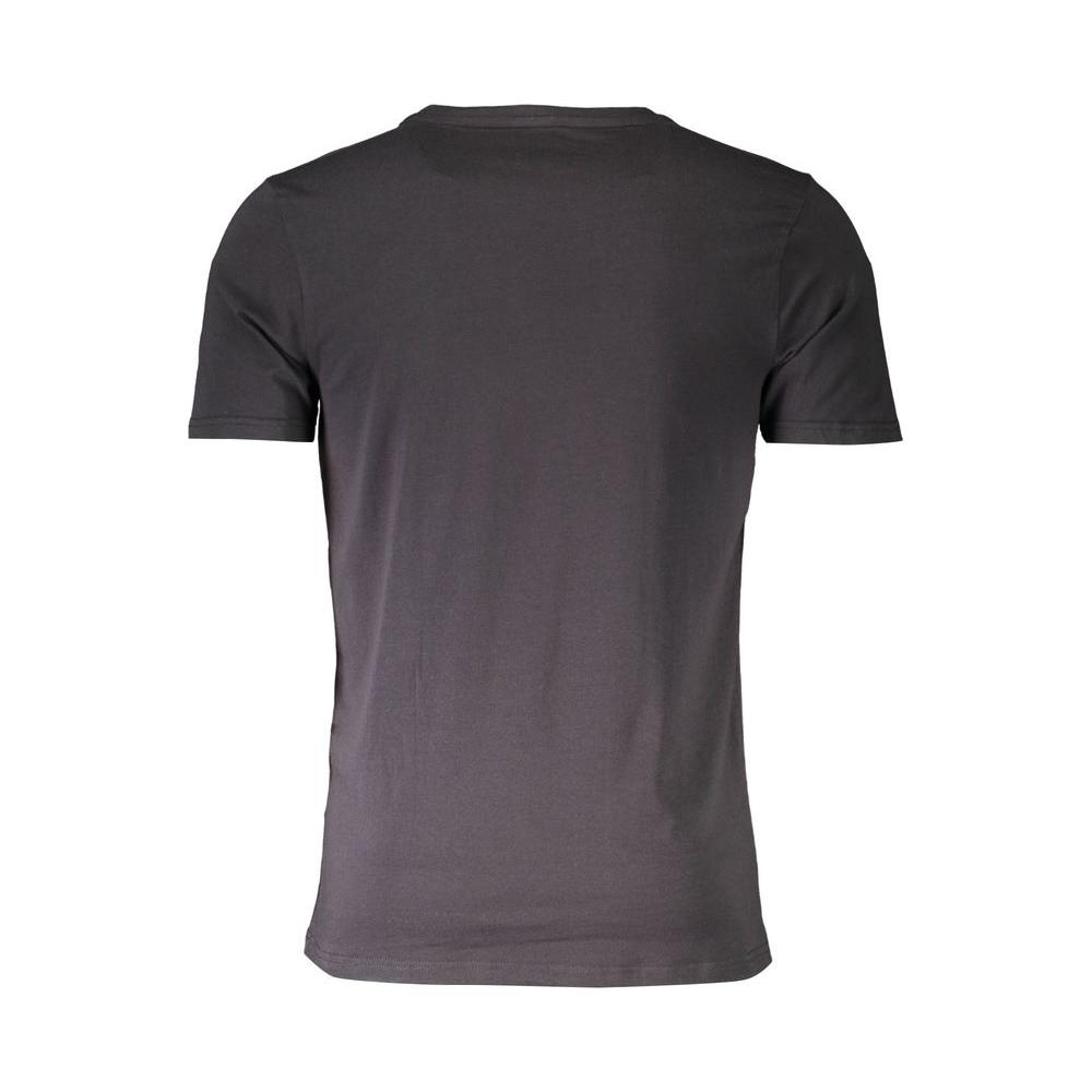 Aeronautica Militare Black Cotton T-Shirt