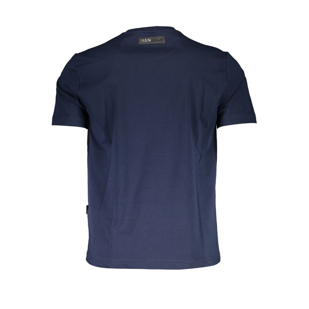 Plein Sport Blue Cotton T-Shirt