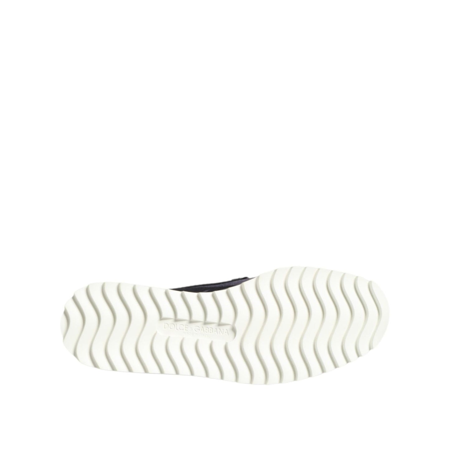 Dolce & Gabbana Black Tropical Slip On Men Sneakers Shoes