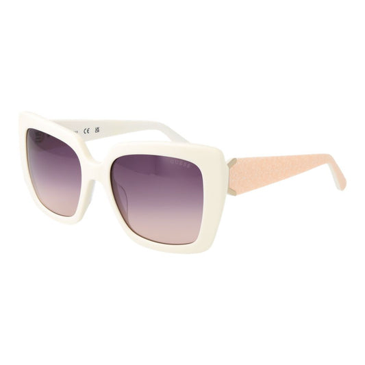 Guess White Women Sunglass