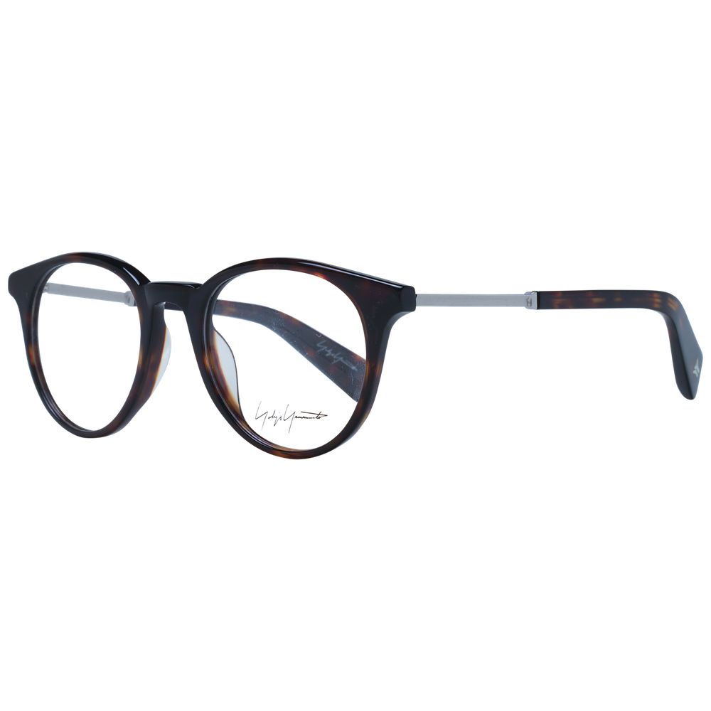 Yohji Yamamoto Brown Unisex Glasses Frame