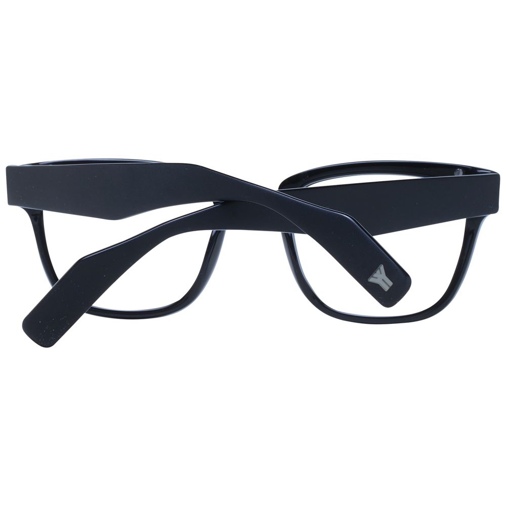 Yohji Yamamoto Black Unisex Glasses Frame