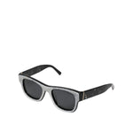 Dolce & Gabbana Pearl White Acetate Frame Domenico Deep Shades Sunglasses