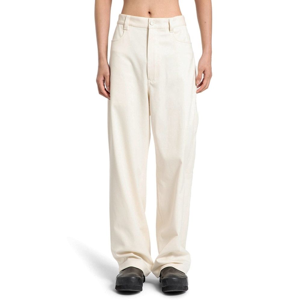 Dior White Cashmere Chino Pants